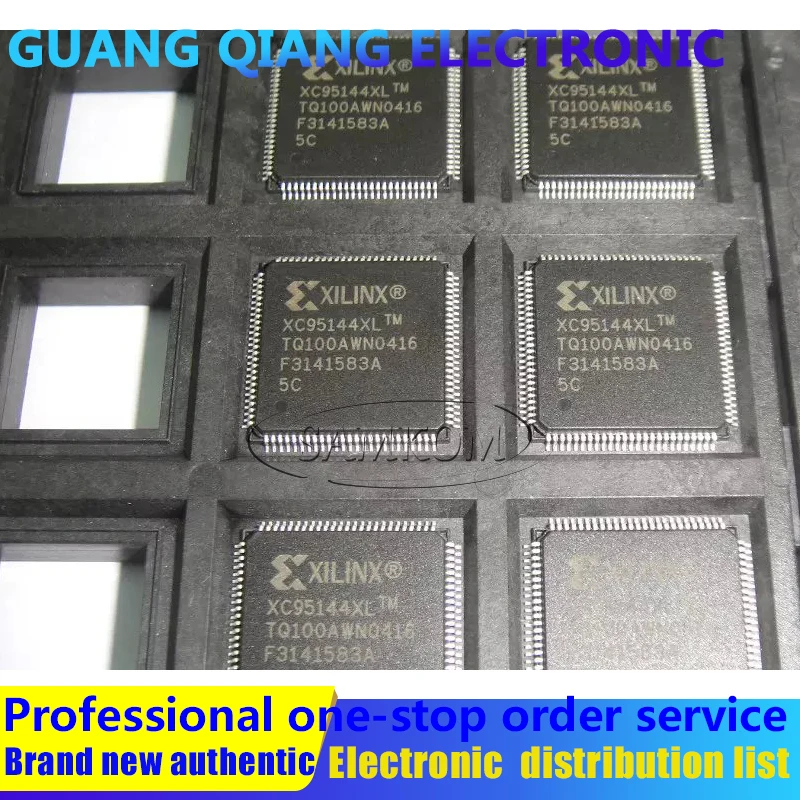 

1PCS XC95144XL-5TQ100C IC CPLD 144MC 5NS 100TQFP