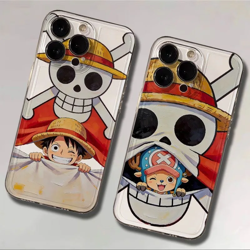 

Cool One Pieces Luffys Logos Phone Case For Motorola Moto G9 G22 G32 G53 G30 G71 G72 G73 Edge 40 Pro Soft Transparent TPU Back