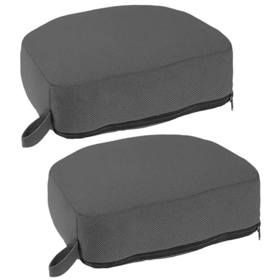 

2 шт. сиденье для гидромассажной ванны 16 x 13 x 5 дюймов, утяжеленная подушка для спа-усилителя для взрослых, быстросохнущая 3D сетчатая крышка Micro Dot Non S