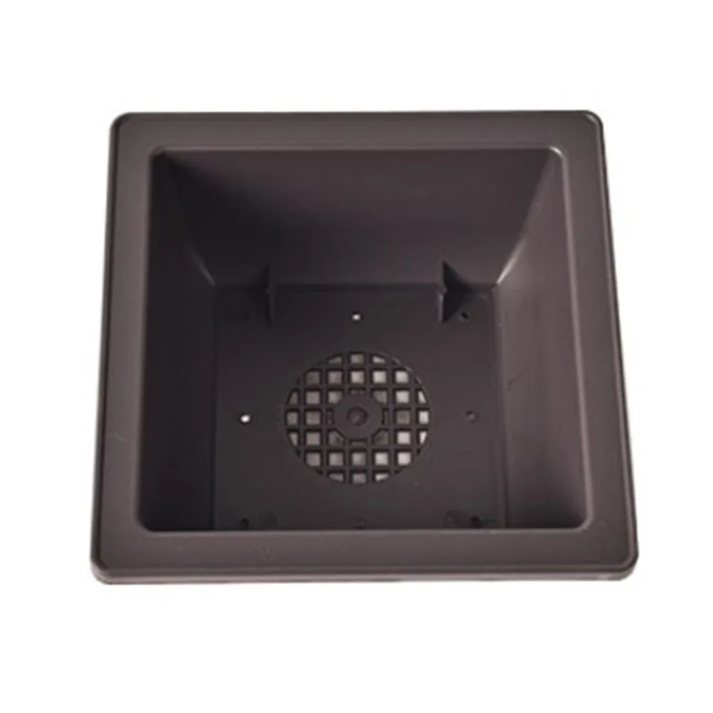 Square And Rectangular Shapes Balcony Vegetable Gardens Imitation Purple Sand FlowerPot Better Ventilation And Drainage