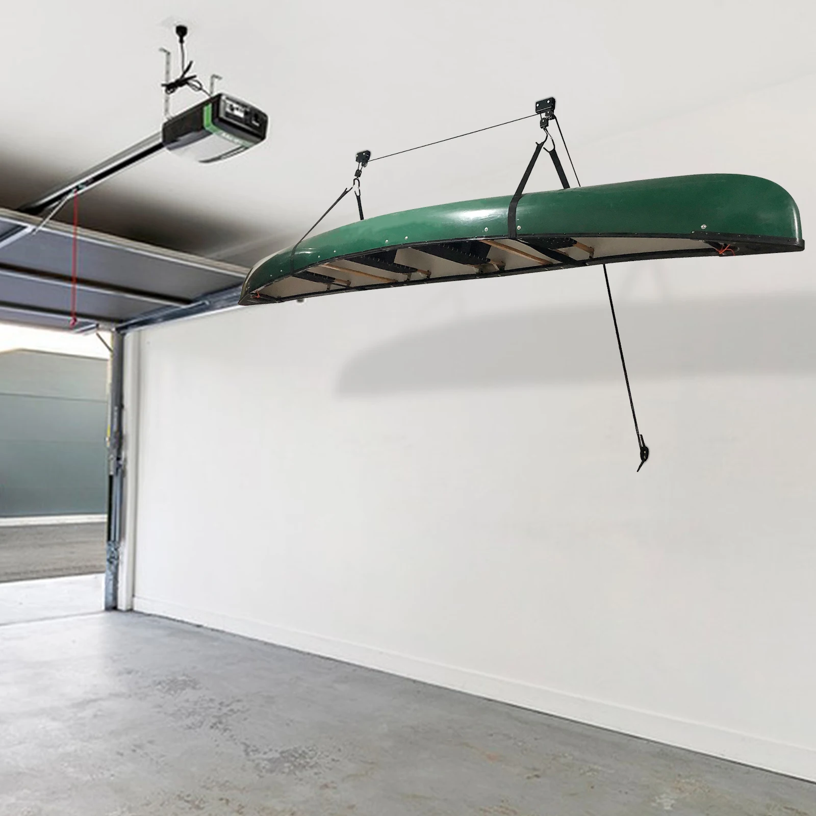 2 supports de toit pour canoë et vélo, support de rangement pour kayak, remarquable support de levage pour kayak, idéal pour les pièces de rangement, les sous-sols, les garages, les combles