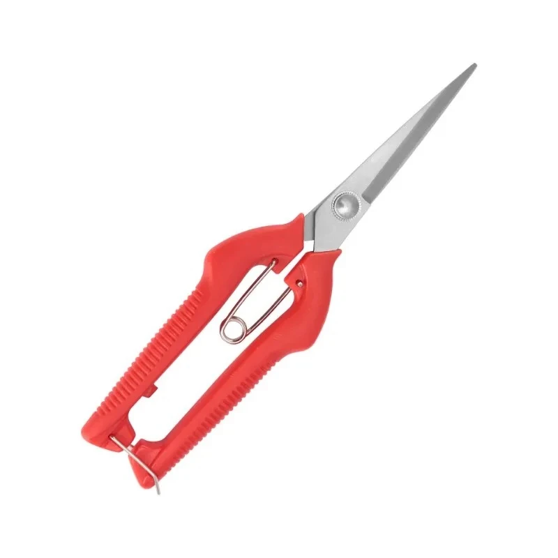 Stainless steel, lockable fruit picking grape shears, pruning shears, gardening tools, vegetable patches, bonsai, woodworking