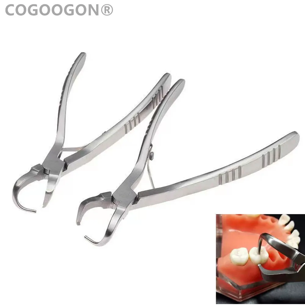 

1Pcs Dental Crown Extractor Plier Teeth Extraction Plier Forcep Crown Remover Extractor Forceps Dental Surgical Tools