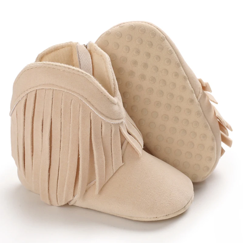 Winterstiefel für Babys, Jungen und Mädchen, 0–18 Monate, im Western-Stil, aus Denim, ideal zum Laufenlernen, warm, lässig, modisch. – Detail 33
