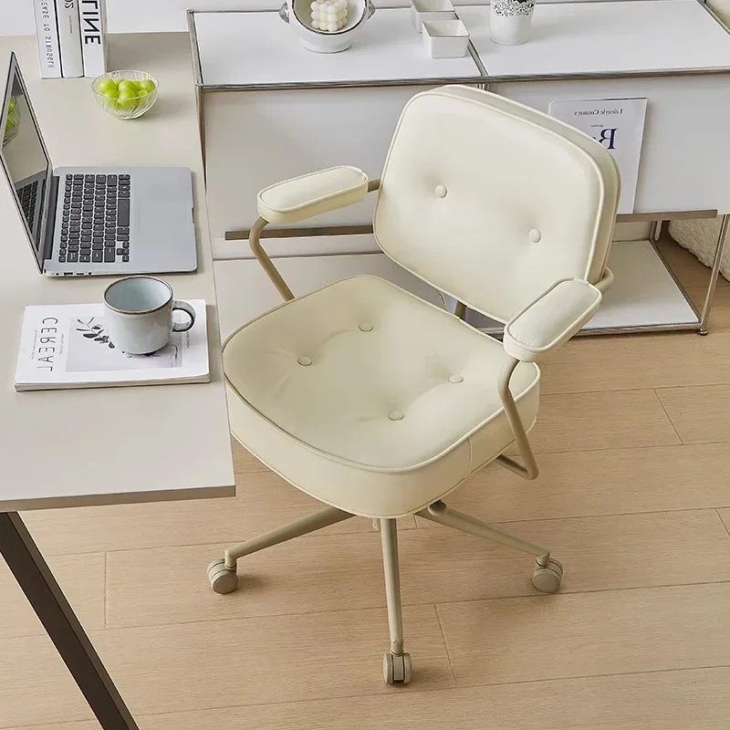 

Стул с регулируемой высотой, дешевый письменный стол, кожаный офисный индивидуальный стул с откидной спинкой, эргономичная мебель, шезлонг Silla Escritorio