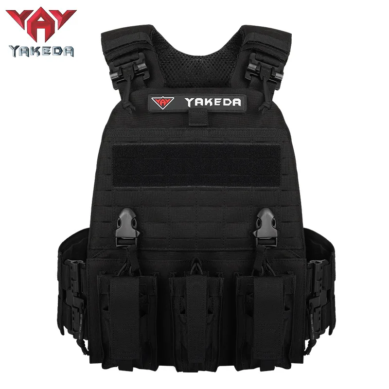 

Yakeda tactical vest outdoor training clothes military fan tactical waistcoat molle multifunctional vest VT-8490