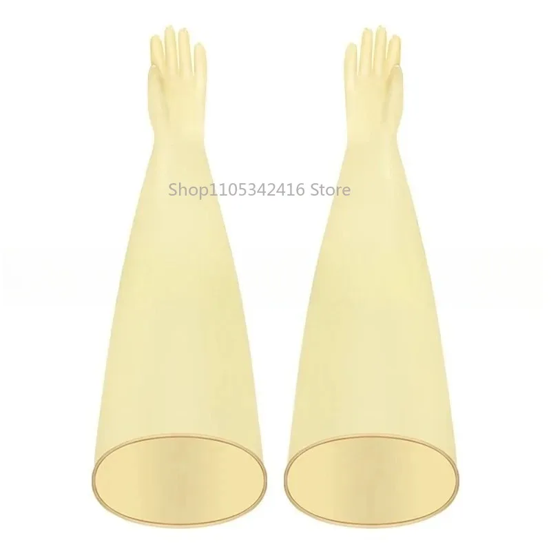 Acid and Alkali Corrosion Resistant Battery Factory Chemical Injection Glove Box Gloves Long Arm VacuumOperationAnaerobicChamber