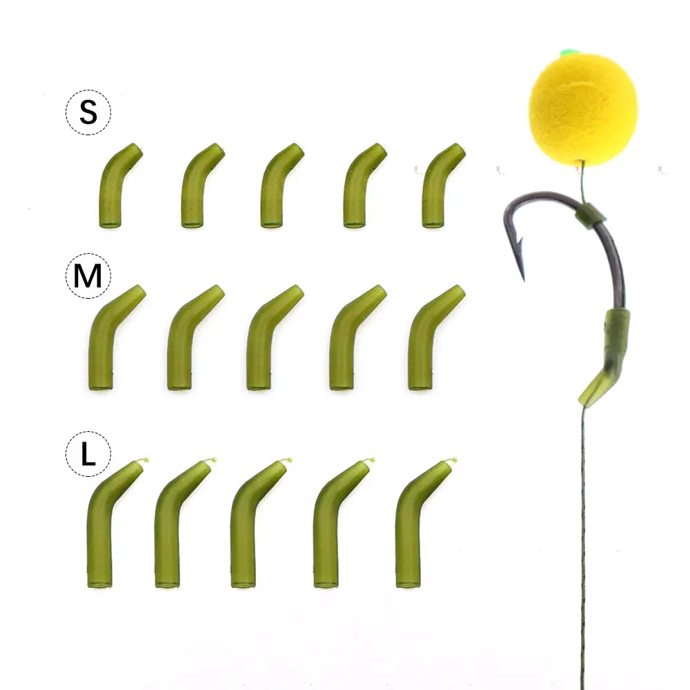 Accesorios para Pesca de Carpa: 20 Piezas de Monturas de Pelo, Spinners, Anzuelos Ronnie Rig, Kickers, Anzuelos para Método Feeder, Fundas Angulares para Línea de Anzuelo y Artículos de Pesca