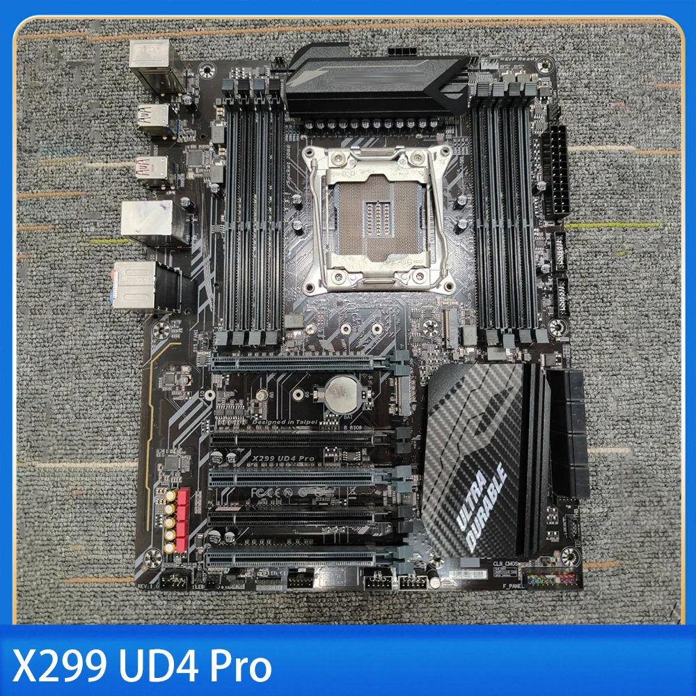 

For Gig-abyte X299 Motherboard LGA2066 DDR4 256GB PCI-E 3.0 ATX GA X299 UD4 Pro