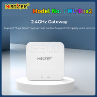 MiBoxer WL-Box2 Smart Wireless 2.4GHz Gateway WiFi Hub Tuya Smartlife WiFi  APP Voice Control for LED Bulb Light Lamp Controller