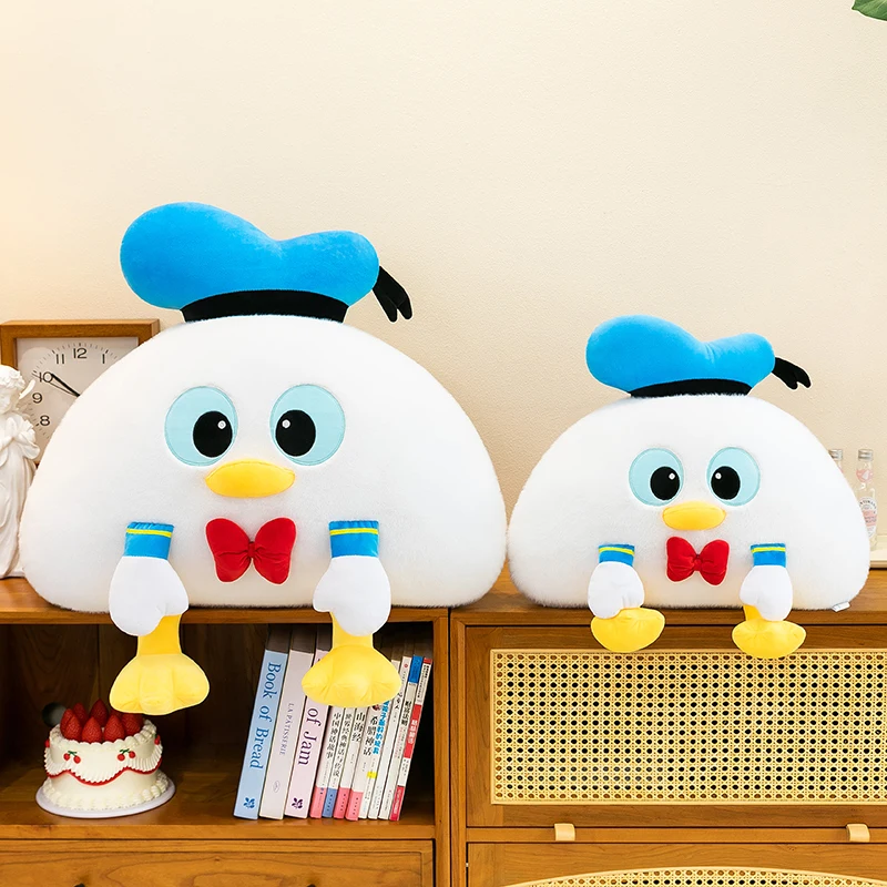 

Плюшевая подушка-игрушка Дисней, 70 см, большой размер, милые Дональд Дак и Минни, детская тканевая кукла, подушка-компаньон для сна, подарок для девочек