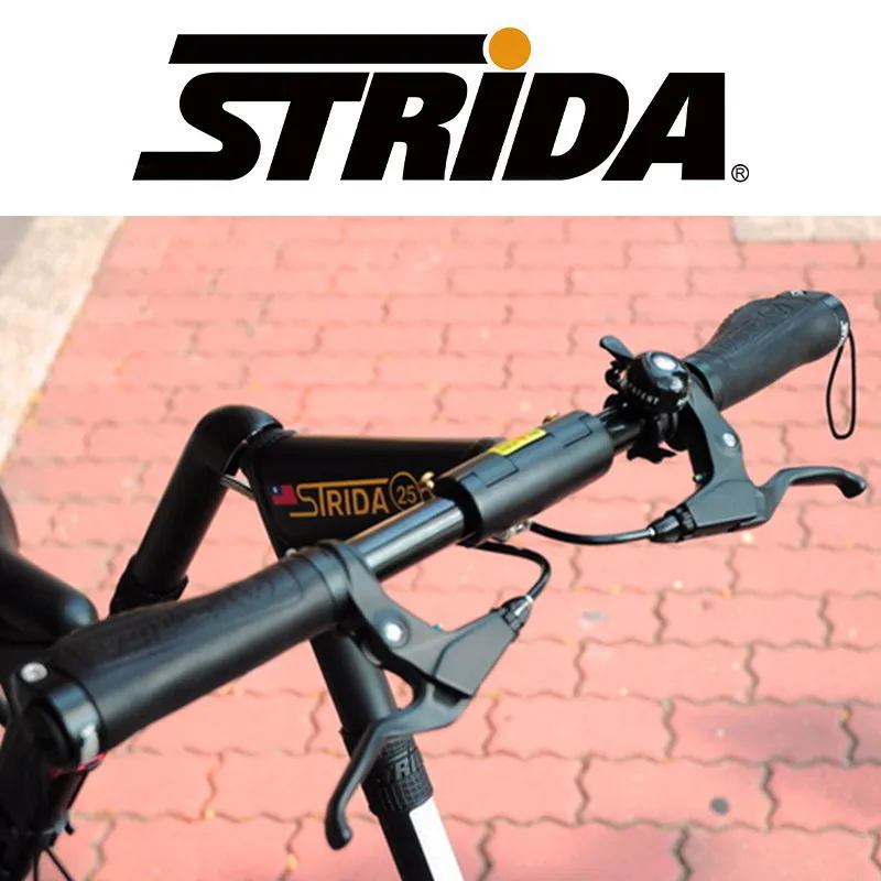 

Рукоятки STRIDA: эргономичные кожаные ручки 128 мм, универсальные ретро-рукоятки