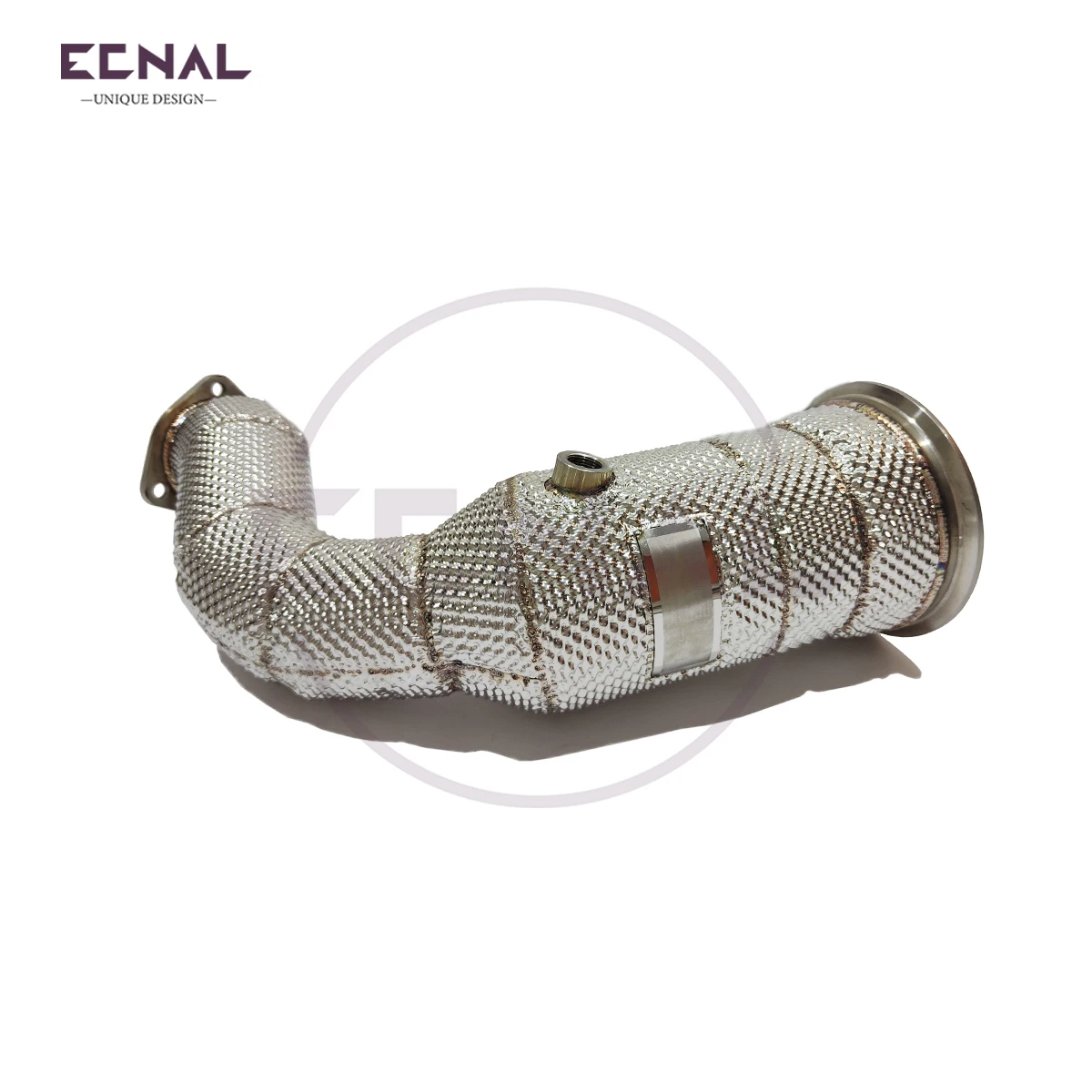 أنبوب عادم Ecnal لـ Lamborghini URUS V8 4.0T 2018+ عالي الجودة SS304 مع نظام عادم رياضي للسيارة درع الحرارة