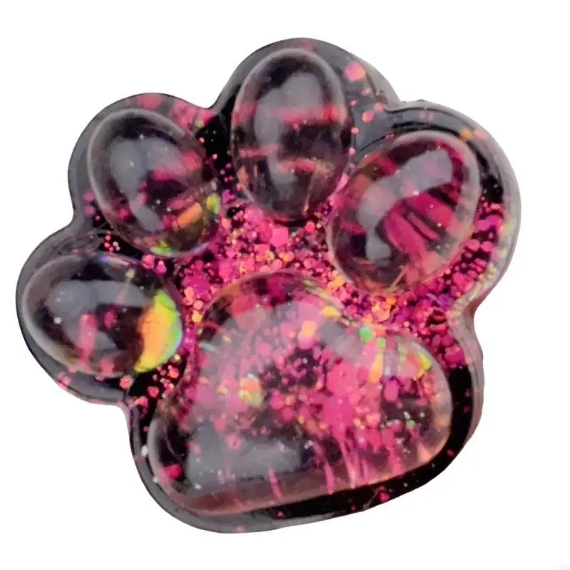 Glitters Cats Paws Squeeze Relax Toy Antistress Slow Rising Toy Goodie Bag Fillers L8RB