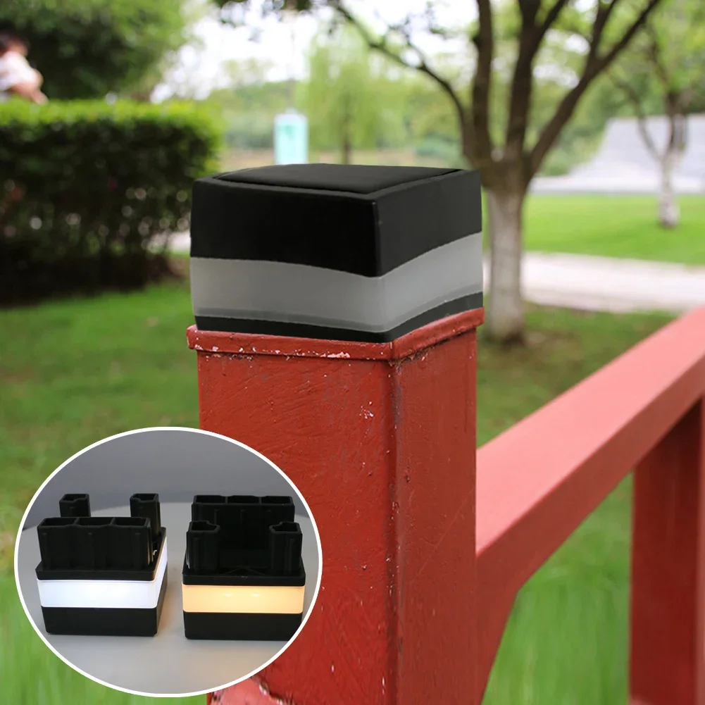 

Waterproof Solar Pillar Light Outdoor Garden Post Cap IP44 Waterproof LED Fence Street Patio Courtyard Cottage Lamp