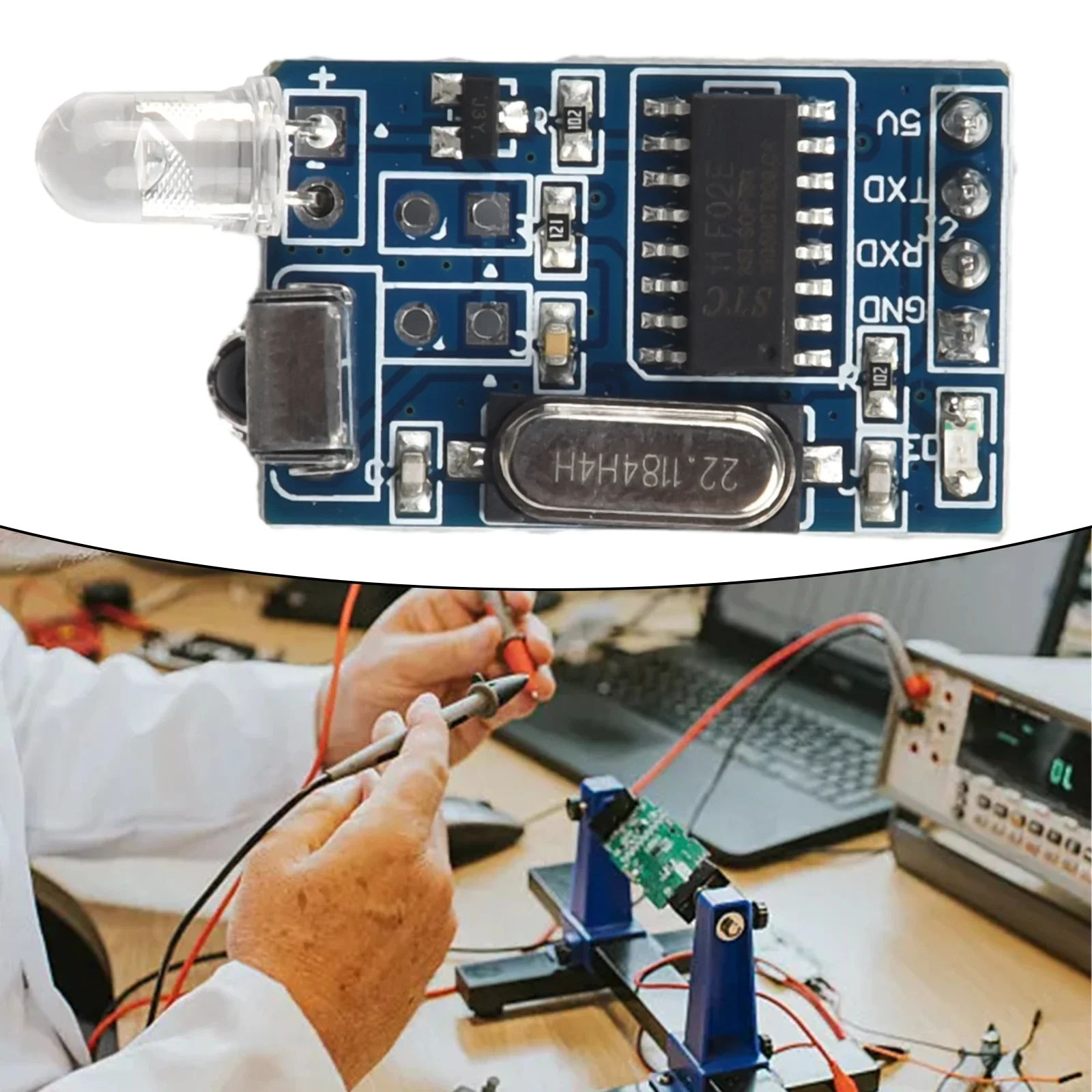 Infrared Module Decoding Module Decoding Electronic Majors Emitting Wireless Communication YS-IRTM 2.7x1.7x1.3cm