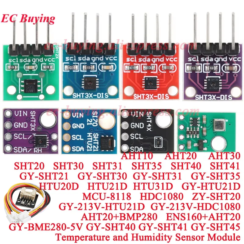 1-10Pcs SHT20 SHT30…