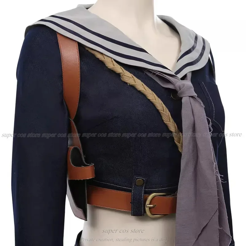 

CyMovie Sucker Косплей Punch-Baby Doll Косплей Костюм Матросский Костюм Женская Сексуальная Необычная Верхняя Юбка С Носками Полный Комплект убийцы демонов