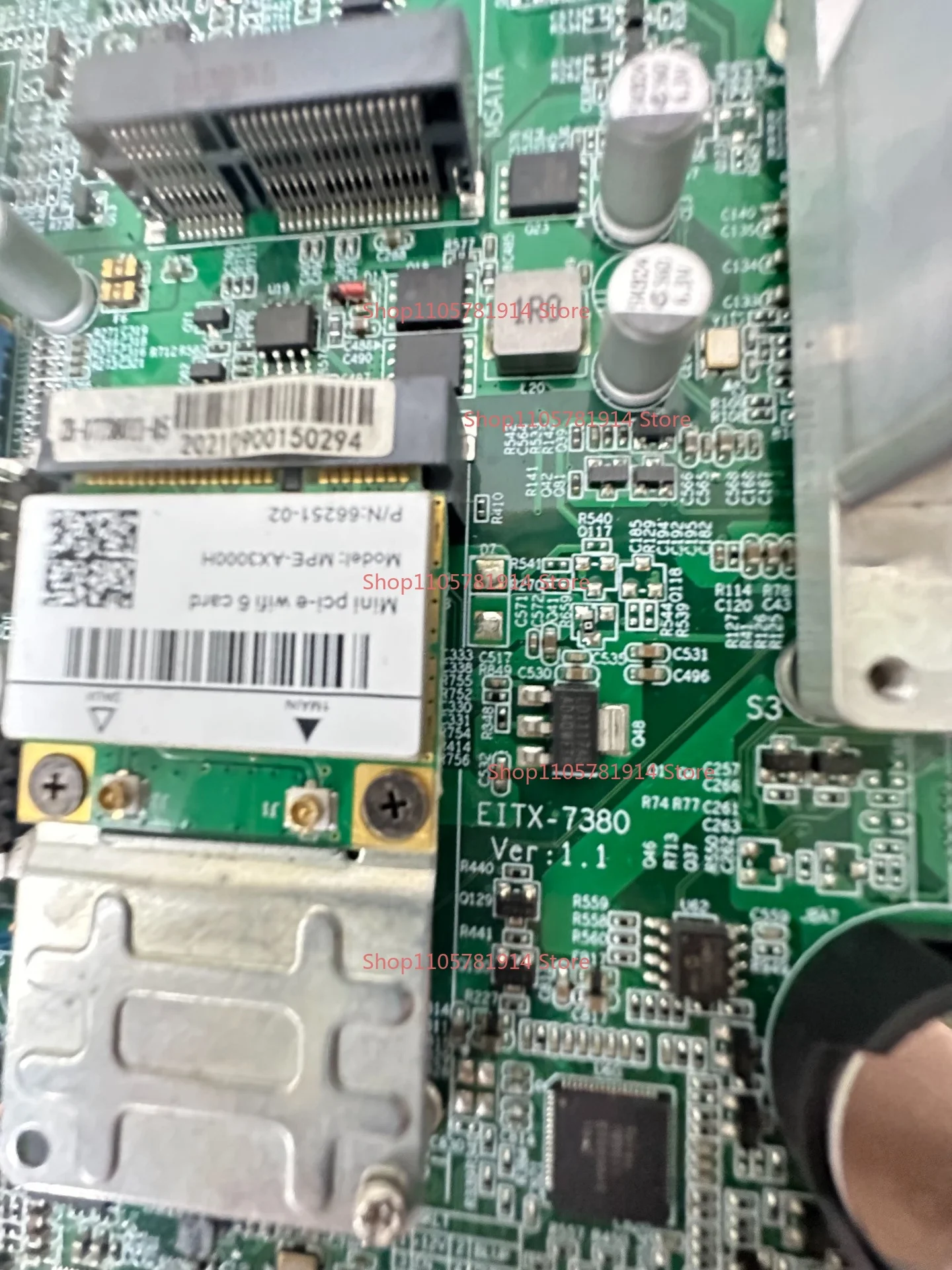 For EITX-7380.Ver: 1.1 Main Board, Complete Interface, Dual Network Port Main Board, Stable Performance