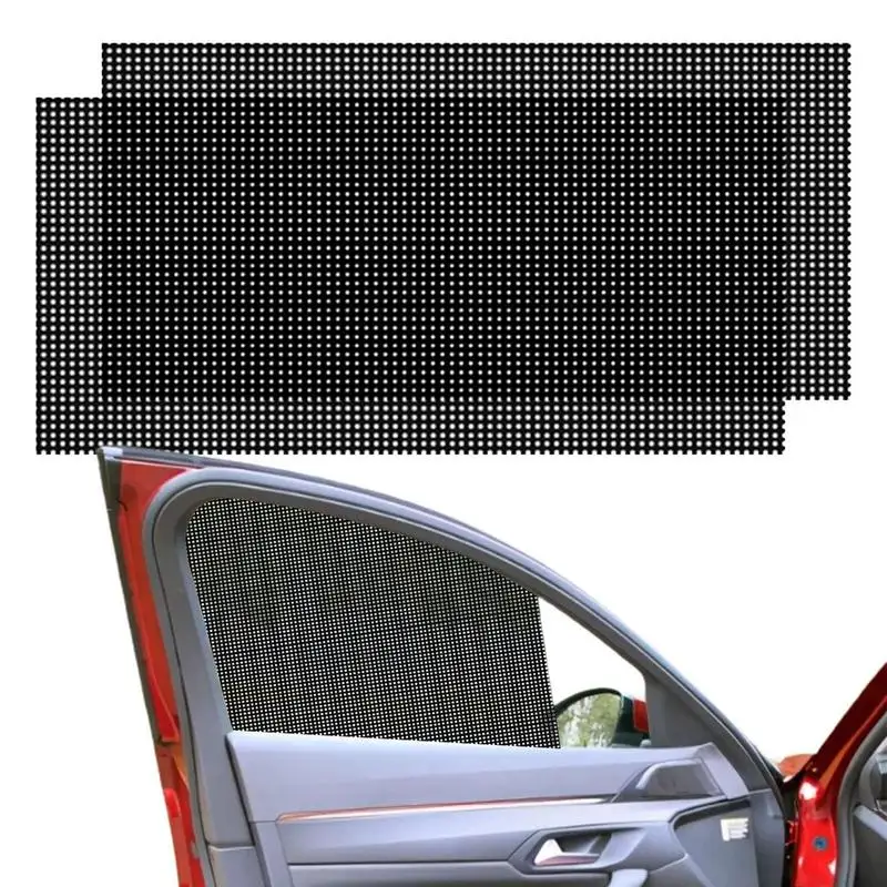 Car Side Window Shade Mesh Car Window Sun Visor Insulation Sun Visor Protector Blocks Ventilation Mesh Keep Your Vehicle Cool