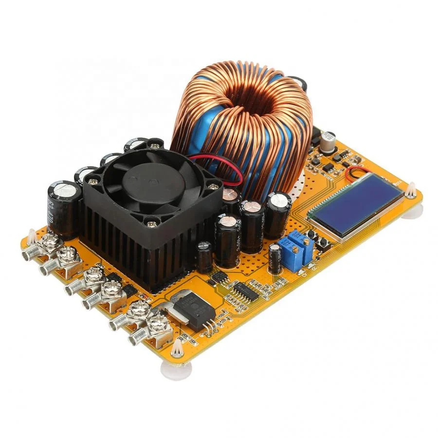 50A 8-40V to 0-32V Adjustable DC Converter Step-down Power Supply Module