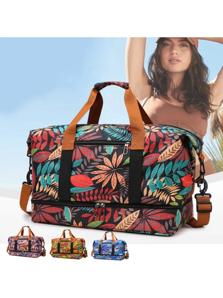 Sac de sport de voyage, bagages portables, sacs à bandoulière pour Fitness, pour femmes et hommes, sac polochon d'extérieur, sac de Yoga pour week-end