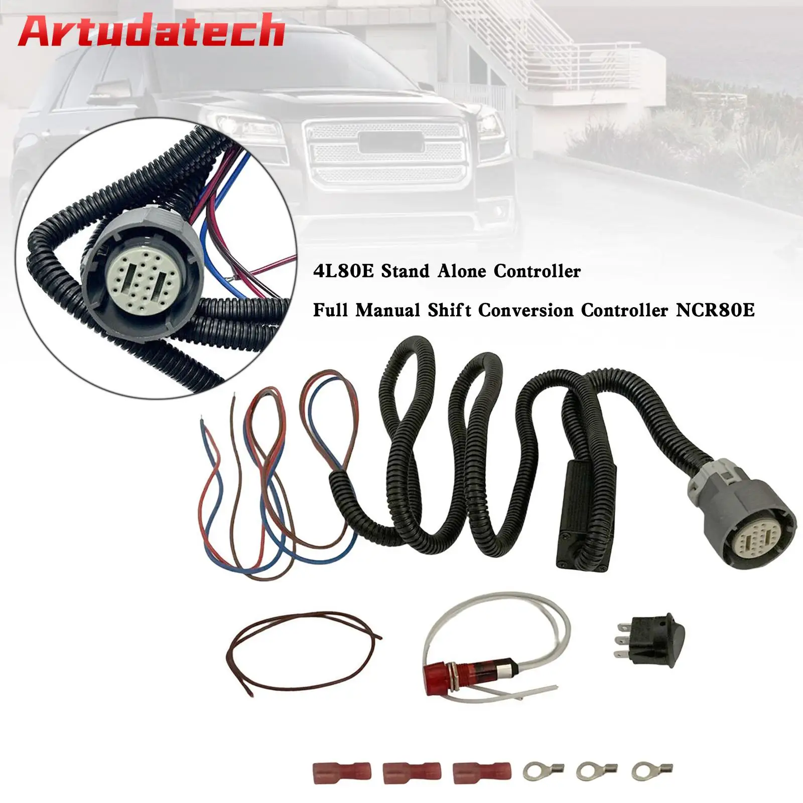 

Artudatech 4L80E Stand Alone Controller Full Manual Shift Conversion Controller NCR80E Car Accessories