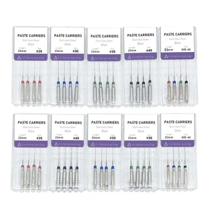 Denspay-Dental-Lentulo-Halskettenträger, endodontische Waugner-Bohrer, Endo-Dateien, Zahnmaterialinstrument, 21 mm, 25 mm, 4pcs pro Box Hauptrenr -Verkauf 25mm - №4