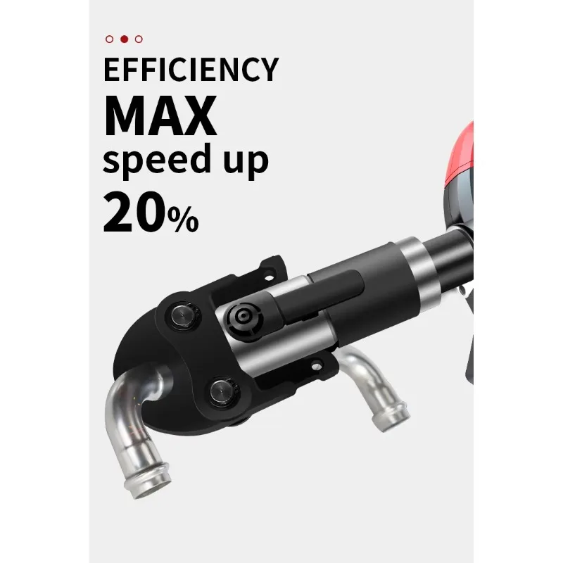 

【From China】Continuous U16,50 Cordless Hydraulic Tools Battery-Powered Copper Tube PEXA Crimping Pliers with 50 Jaws for Pipe Cr