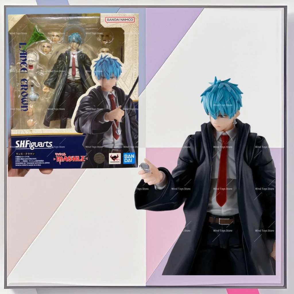 

In Original Sh Figuarts Shf Mashle and Muscles Lance Crown Stock Model Anime Toys PVC Gifts Figure Gifts