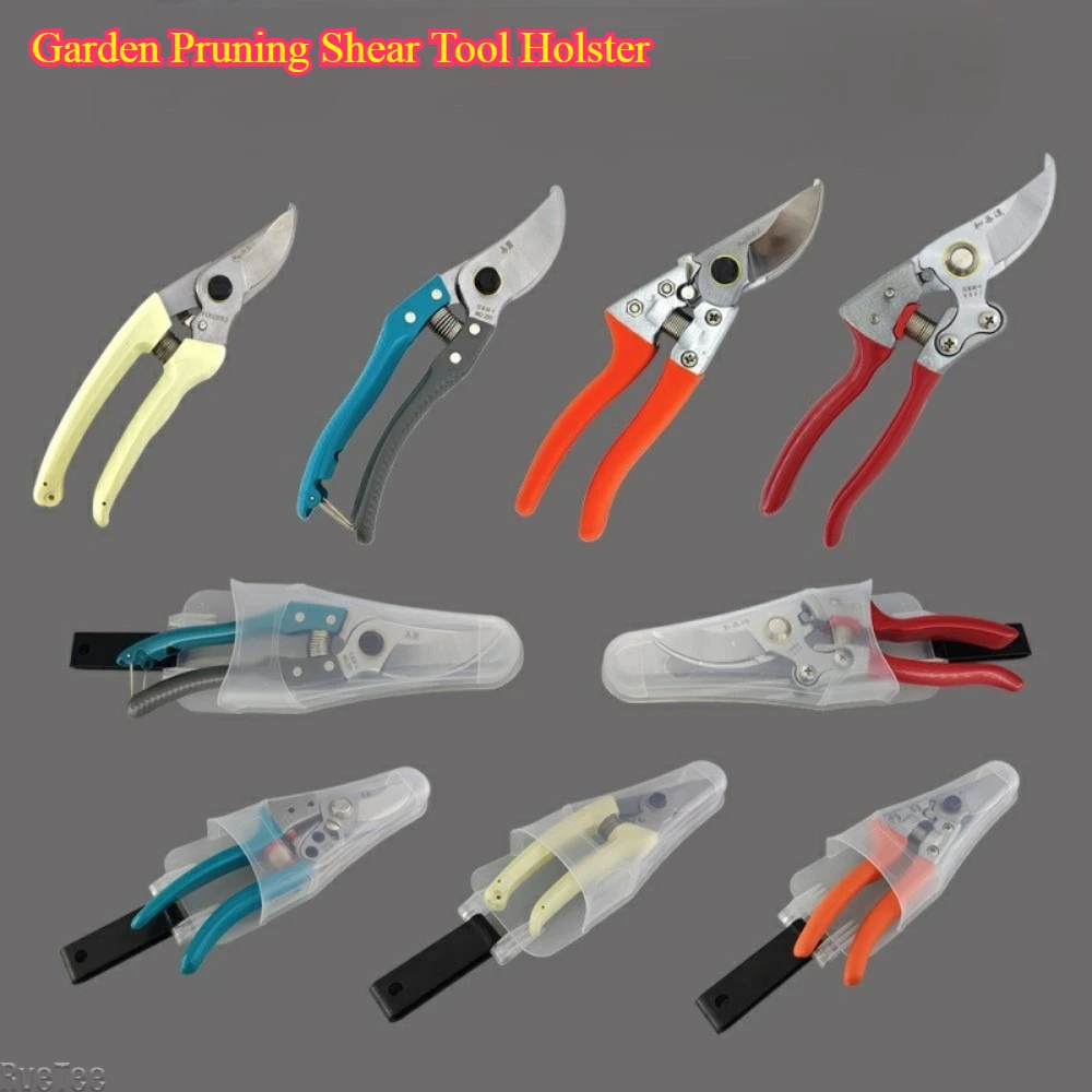 Garden Pruning Shear Tool Holster - Belt Holder Bag for Scissors Sheath Professional