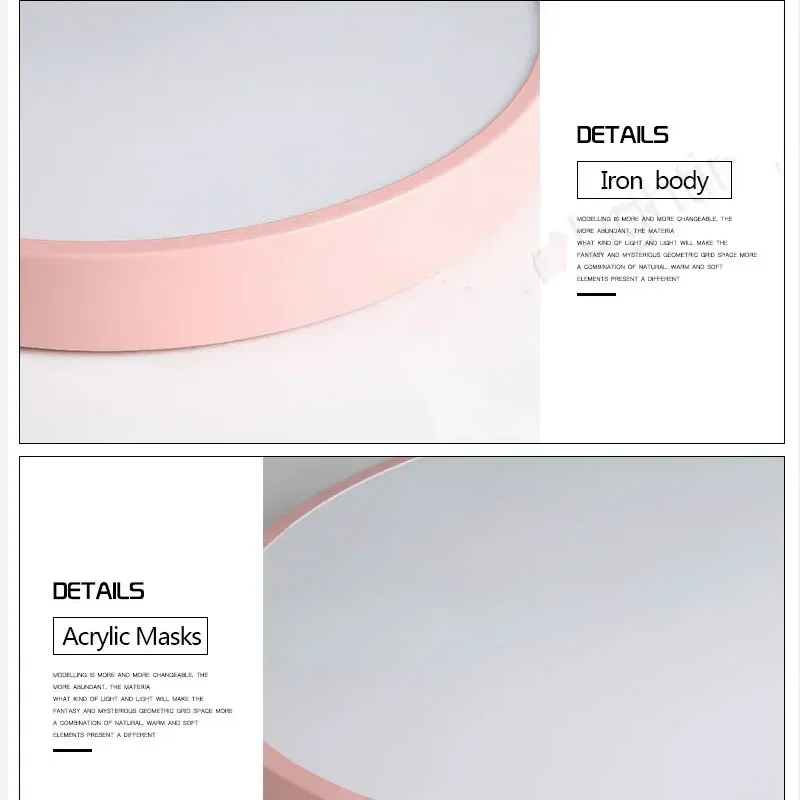 

balcony LED Modern minimalist Nordic led Chandeliers Lights creative dining room bedroom Round Macaron color chandelier fixtures
