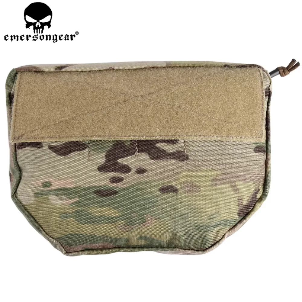 EMERSONGEAR Armor Carrier Drop Pouch AVS JPC CPC Tactische Dump Pouch Airsoft Plaat Carrier Bag Tool Pouch Multicam EM9283