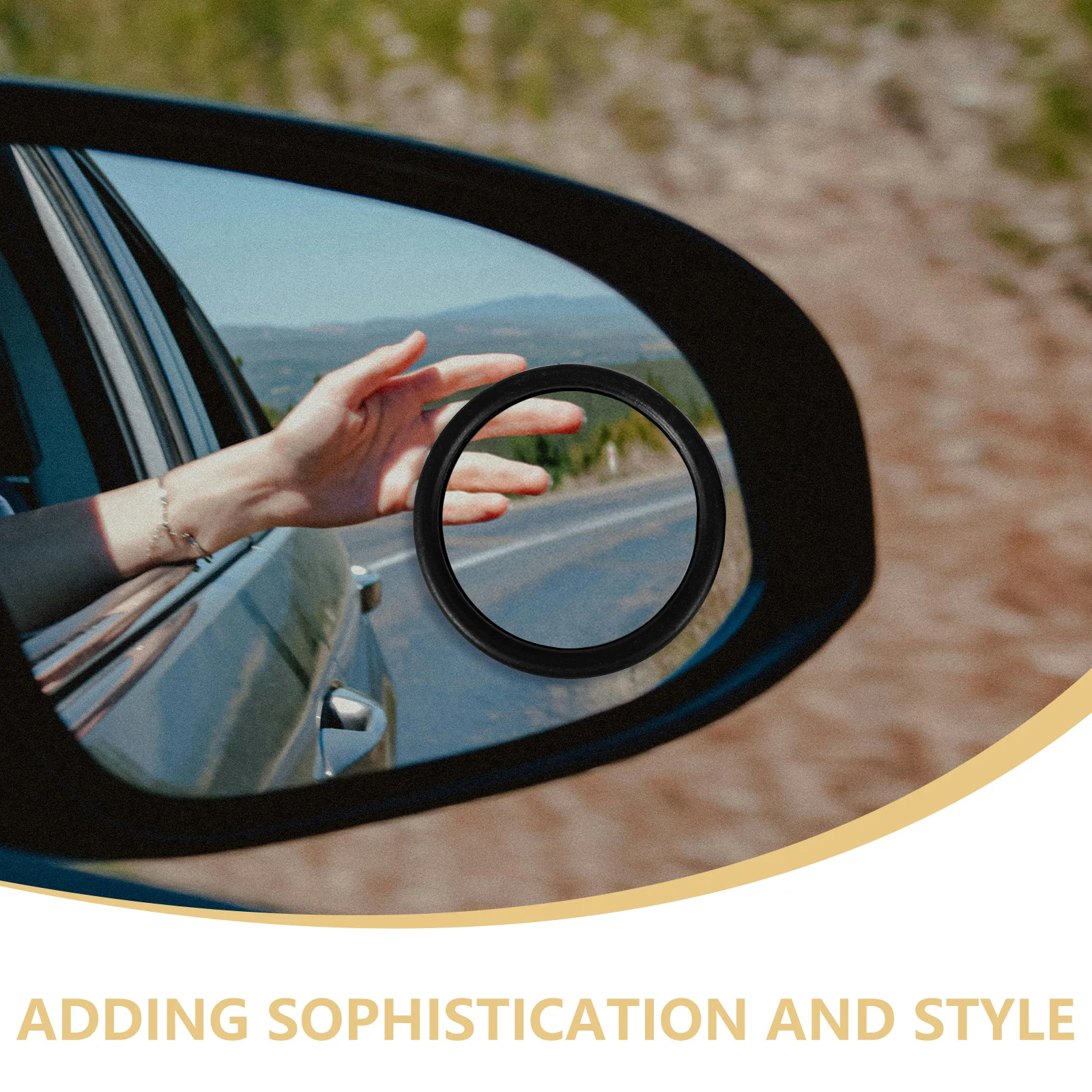 

Rear View Mirrors Side Car Rearview Automotive Exterior Accessories Cars Adjustable Glass Wide Angle Mirror Driving