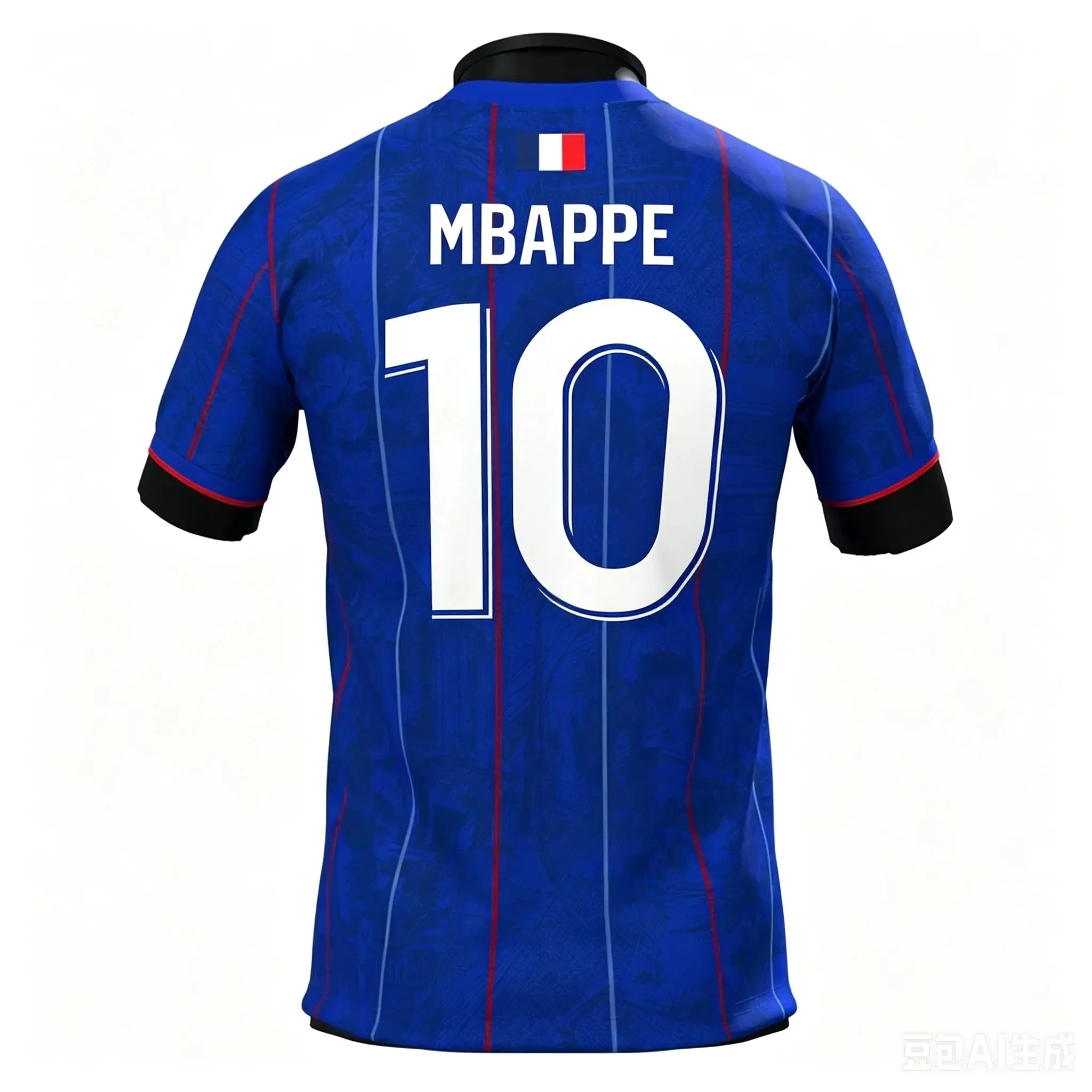 2026 France Football Players Events Creative Concept Jersey Summer Casual Jersey Designed for Solo Use 3D Printed Large T-shirt