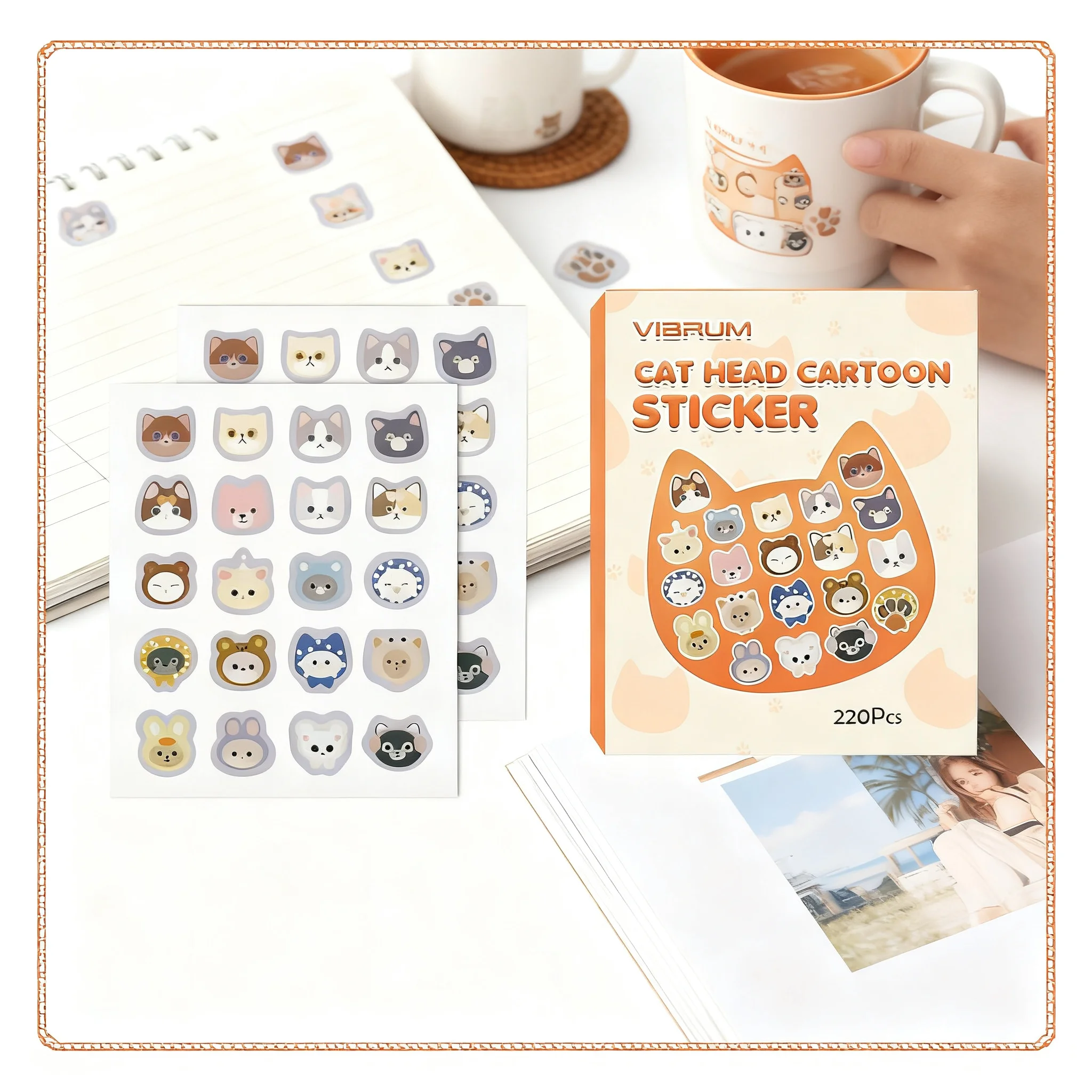 1/2Box Cute Cat Head Cartoon Acne Patches, Hydrocolloid Pimple Patches for Face, Cute Blemish Cover Stickers Skin Care