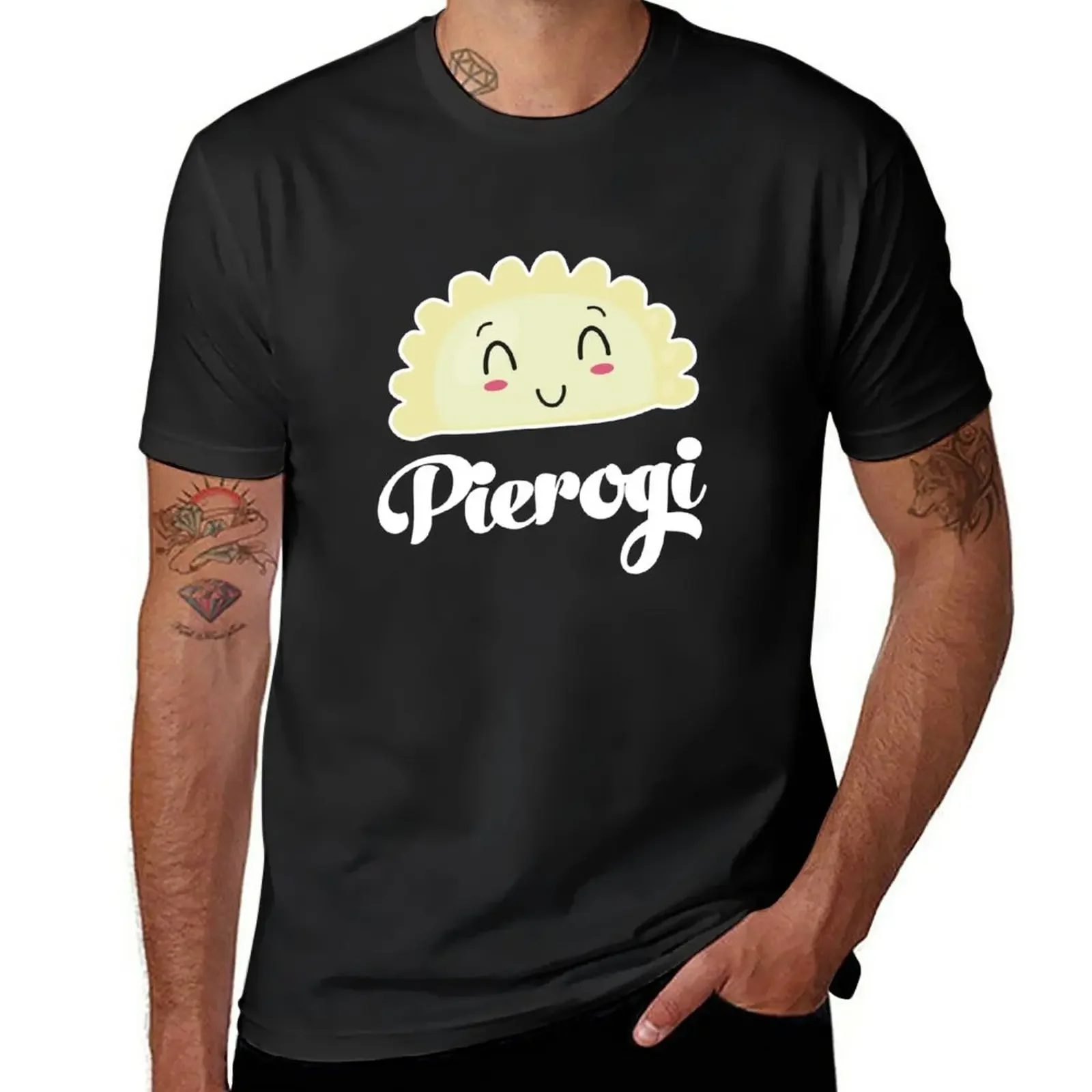 Small Pierogi Polish Pierogi Motif Origin Omas Mamas Poland Cuisine Dishes T-Shirt