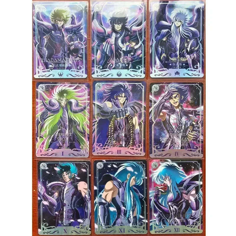 Genuine Kayou Saint Seiya Series 3 Hades Poseidon PR/BP/UTR/MR/UR/SSR/SR/R EX Version Holy Cloak Awakenin Athena Collection Card