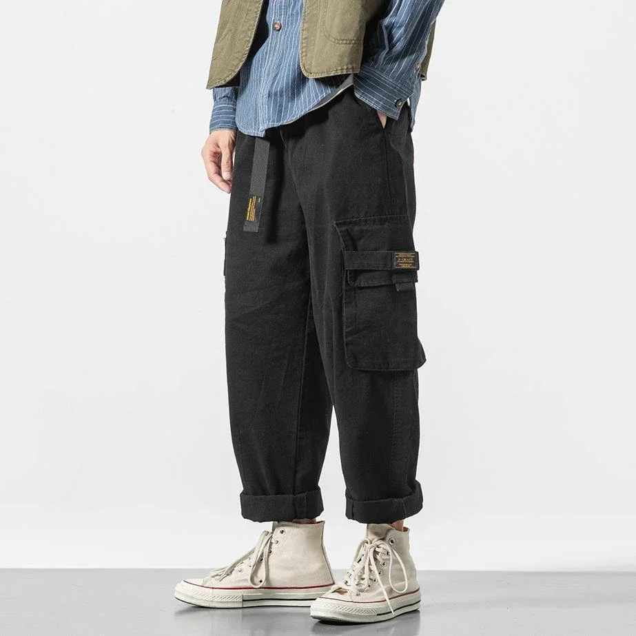 Men's Cargo Pants Male Trousers Harem Pencil Black Trekking Luxury  Cheap Casual Big Size Large Y2k New In Baggy Vintage WJ98