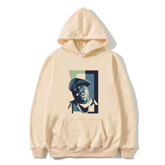 

Rapper The Notorious Big Greatest Hits Graphic Hoodie Rap Biggie Smalls Print Tracksuit Men Women 90s Hip Hop Oversized Hoodies