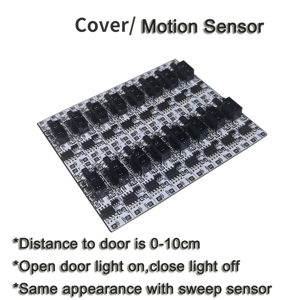 Cover Motion Hand Sweep Sensor Switch cucina sotto l\'armadio armadio luci a LED accessori interruttore di controllo dell\'onda della mano per striscia