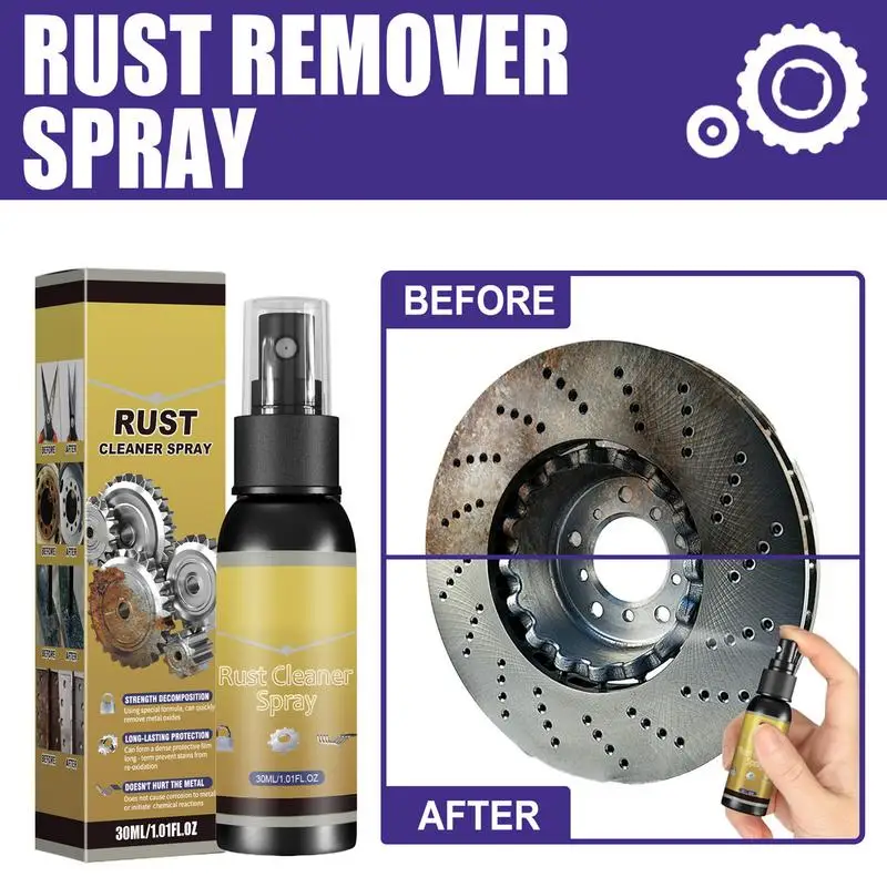 Rust Converter For Metal Powerful Metal Rust Remover Stainless Steel Rust Remover Cast Iron Rust Remover Multifunctional Car