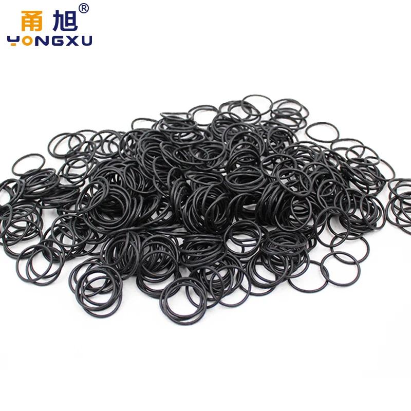 NBR O Ring Seal Gasket Thickness CS1.5mm OD4-125 Oil and Wear Resistant Automobile Petrol Rubber O-Ring Waterproof Black.-.