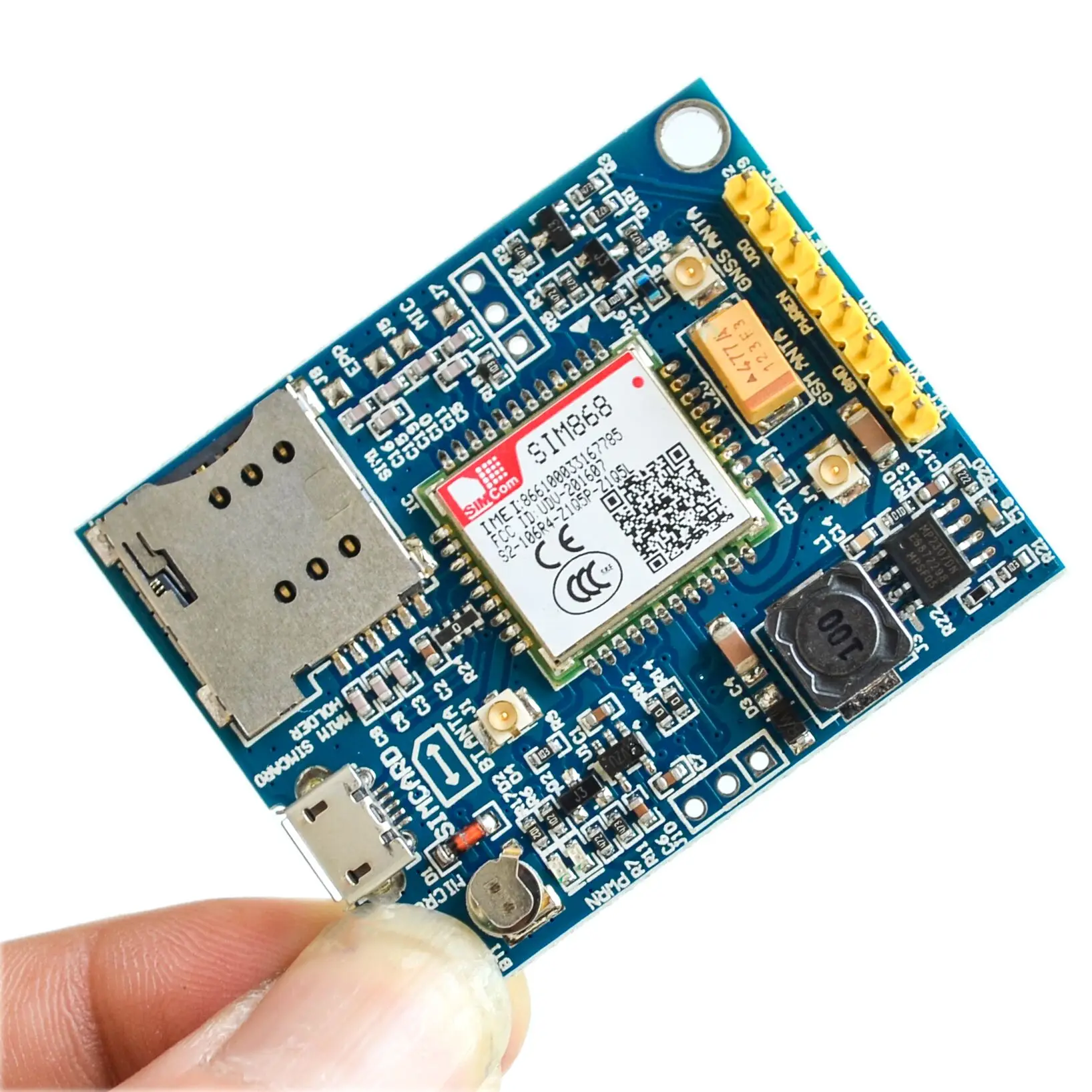 Modulo cellulare SIM868 GSM GPRS GPS BT, scheda MINI SIM868 scheda breakout SIM868, invece di SIM808