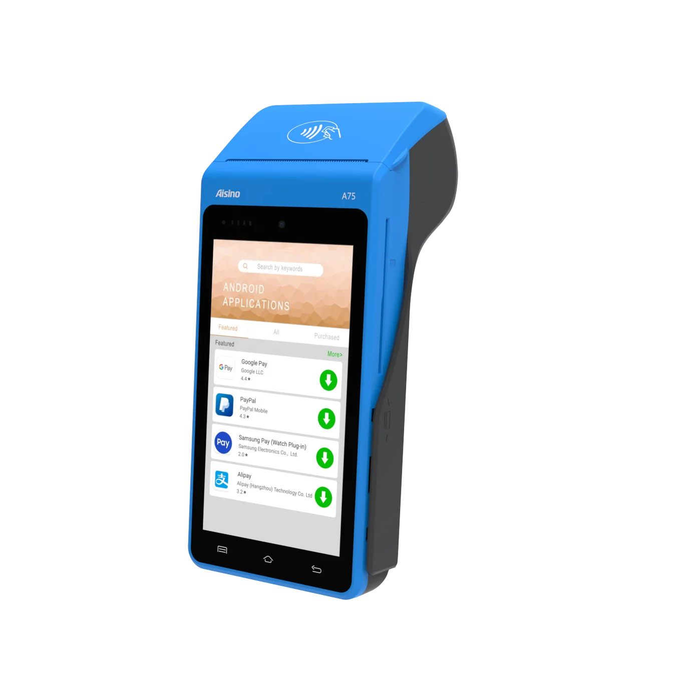 POS Terminal All-in-one Barcode Scanner MSR/IC Card/Contacless Payment