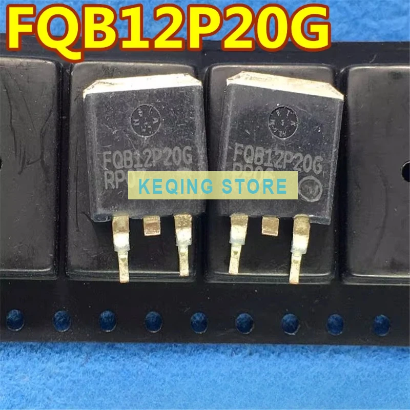 10PCS Used+Not NEW+Send after Measure  FQB12P20TM TO263