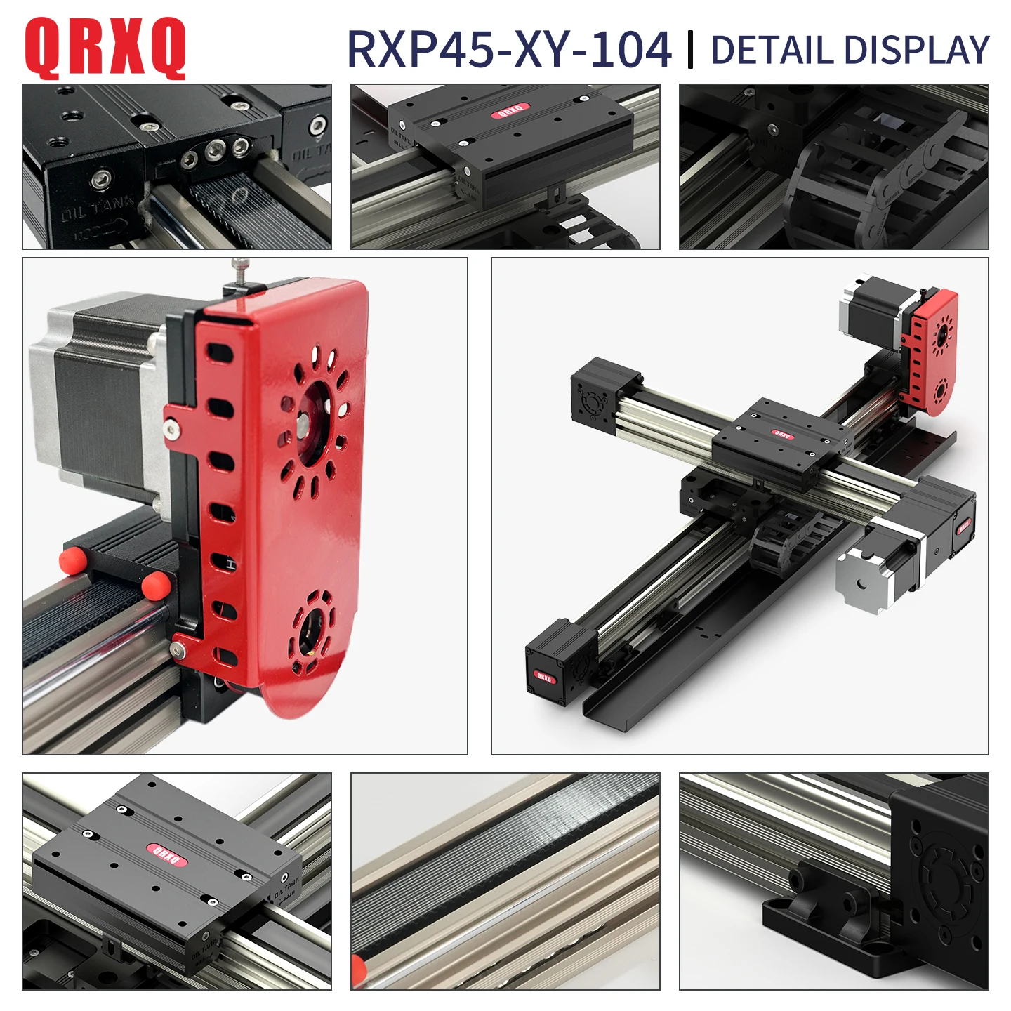 Free delivery step motor drive linear motion system synchronous belt XY 3D printer electric workbench