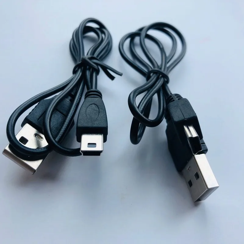 1pc 80cm USB 2.0 Male A To Mini 5-pin Charging Cable for Digital Cameras for MP3 / MP4 Player USB Data Charger V3 Cable