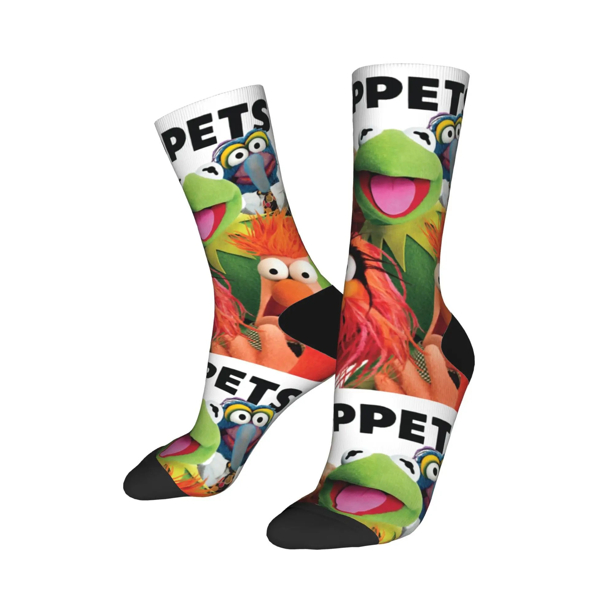 New Male Men Socks Harajuku Everyone Must Know About The Muppet Show Sock Polyester  Graphic Women Socks Spring Autumn Winter