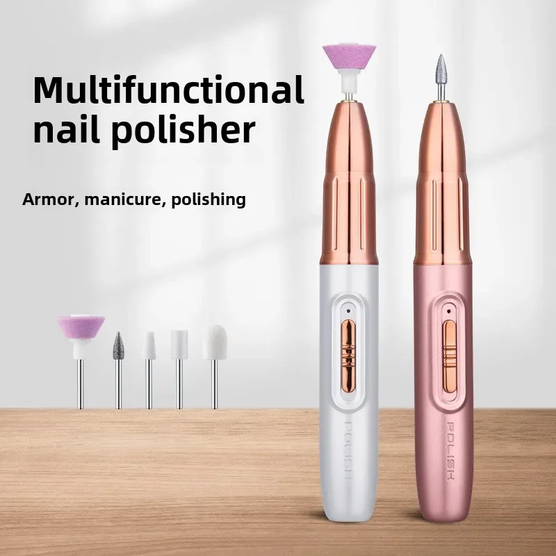 Rechargeable Electric Nail File for Beginner,Portable Electric Nail Drill for Home Manicure Exfoliation & Polishing Manicure Set